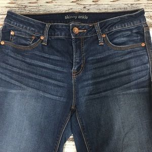 NWOT JCP Skinny Ankle Jeans